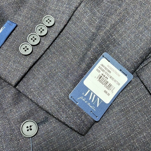$499 NEW!  NWT JOHN W NORDSTROM WOOL BLAZER /JACKET / COAT 48 R - Picture 13 of 13